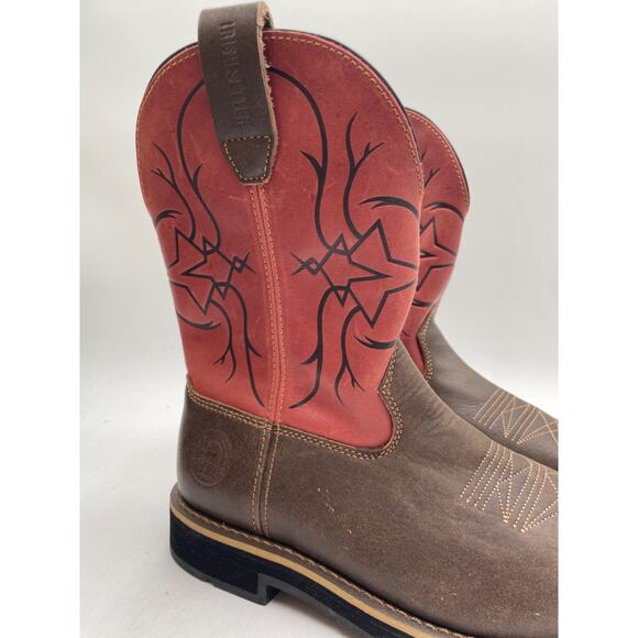 Irish Setter WALKER 9" 83226 Women's USED Steel-Toe Boot Brown US Size 8.5B - Picture 3 of 12